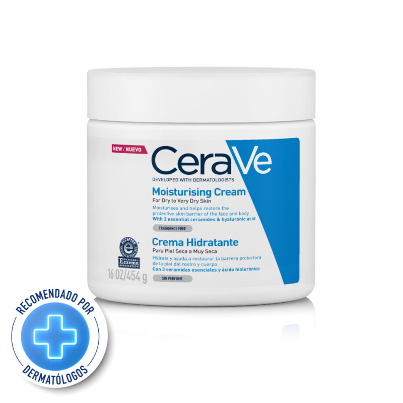 CERAVE CREMA HIDRATANTE CORPORAL 16 OZ - Piel normal a seca. CERAVE CREMA HIDRATANTE CORPORAL 16 OZ - Piel normal a seca.