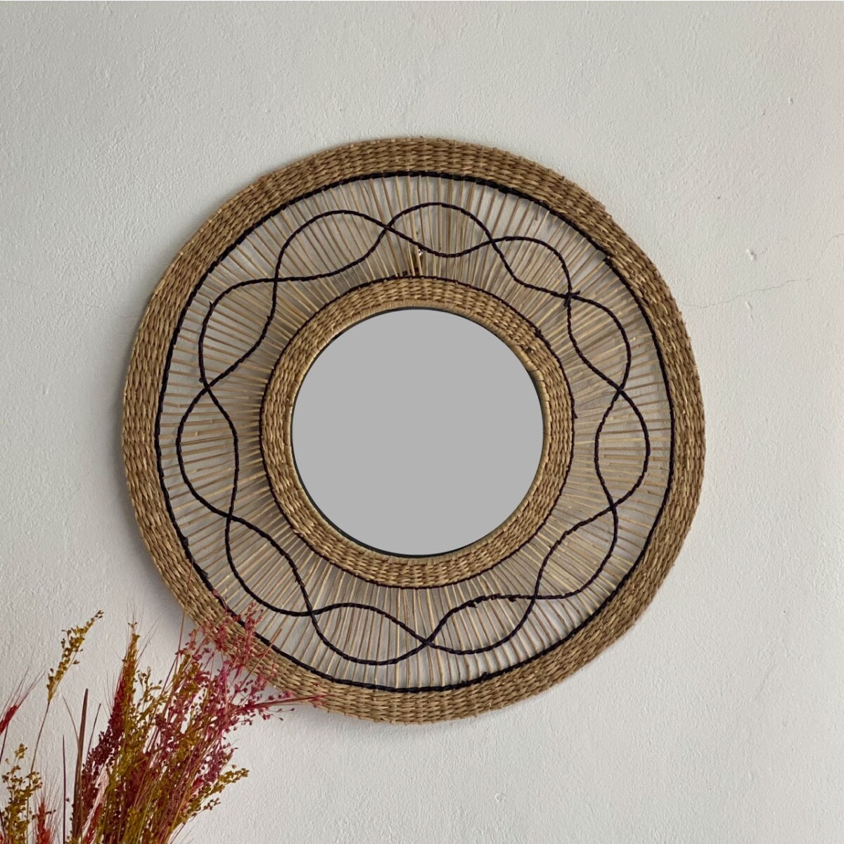 ESPEJO REDONDO EN SEAGRASS GXMS08 