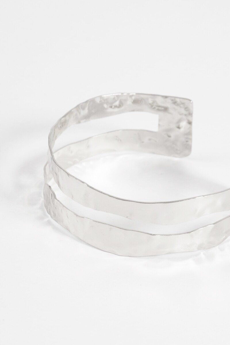 Brazalete mystic plateado