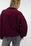 Campera Pana Princess Bordo
