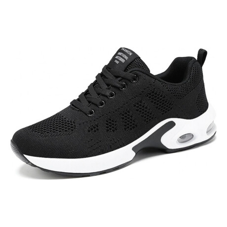 Championes De Dama Calzado Sport Gran Comodidad Running Negro