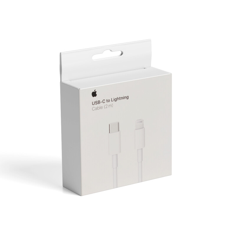 Cable original Apple de conector Lightning a USB-C 2 metros Cable Original Apple De Conector Lightning A Usb-c 2 Metros