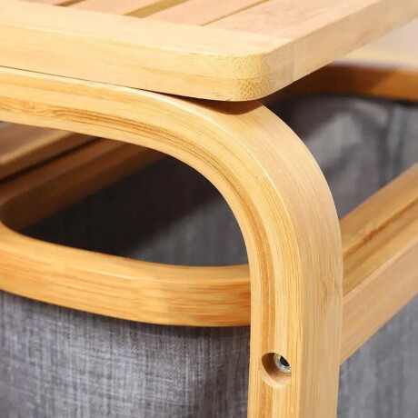 Aparador de Bamboo con Cajones de Tela Selecta Aparador de Bamboo con Cajones de Tela Selecta