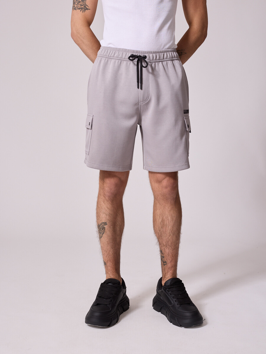 SHORT GIANI DIXIE - Gris Claro 