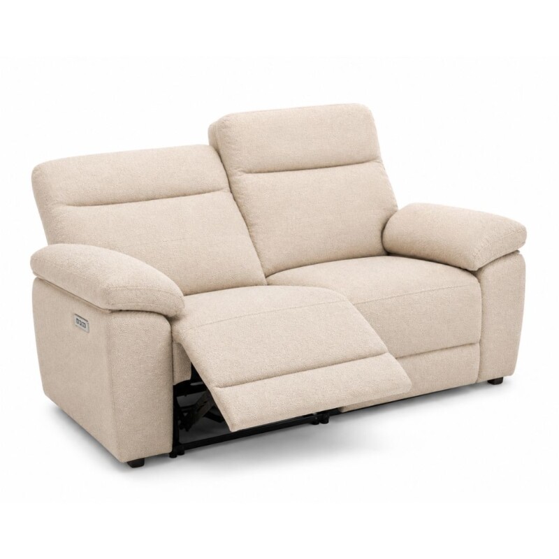 Sofá Recliner Eléctrica 3 Cuerpo Beige Sofá Recliner Eléctrica 3 Cuerpo Beige