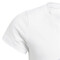 Remera Infantil Adidas Essentials Performance Logo Blanco - Púrpura