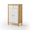 Zapatera 2 Puertas 1 Cajón - Mari Blanco