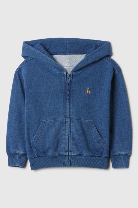Canguro Con Cierre Sin Felpa Toddler Niño Medium Indigo