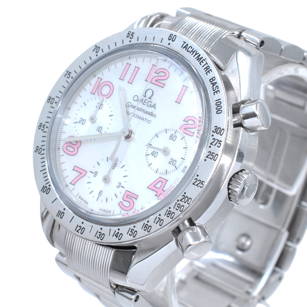 Omega Speedmaster 1750042 dial madre perla automático 39 mm, 2 mallas y estuche. Omega Speedmaster 1750042 dial madre perla automático 39 mm, 2 mallas y estuche.