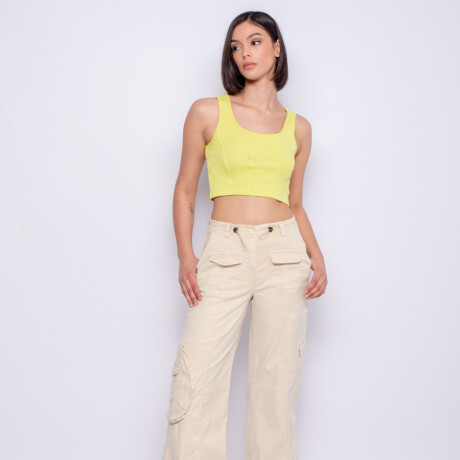 PANTALON CROSSE Vainilla