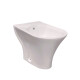 Bidet Blanco Brillo Para Griferia Frontal Linea Amadeo