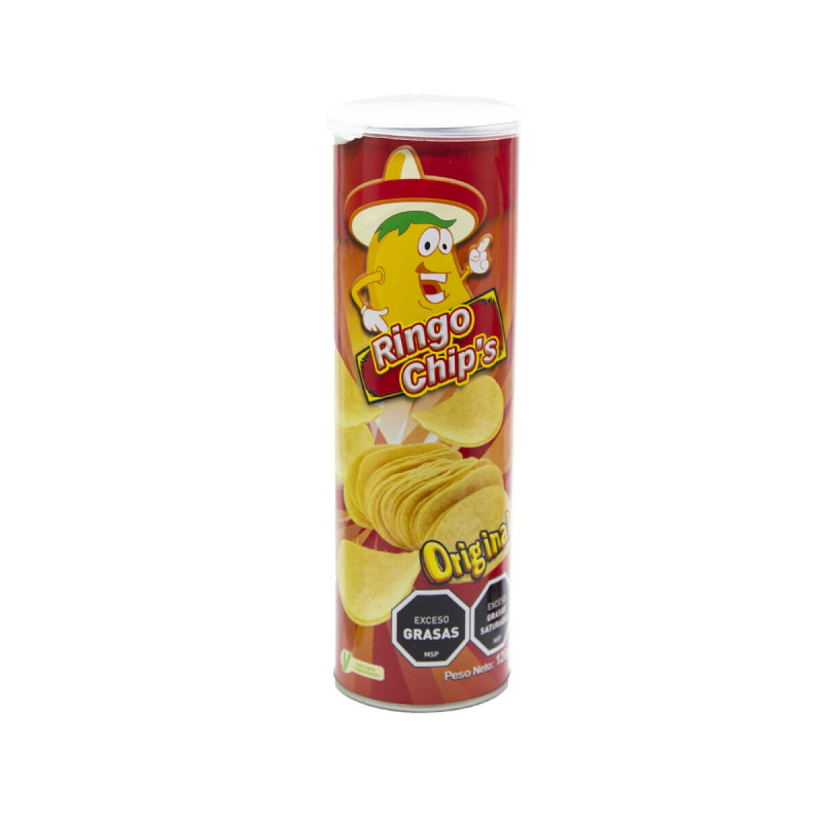 Papas RINGO Tubo. Grande 120gr - Original 
