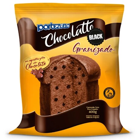 Pan Dulce Portezuelo Chocolatto Granizado Sabor Chocolate BLACK