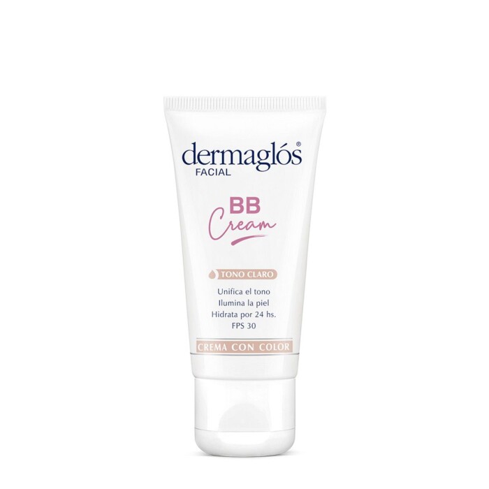 DERMAGLOS FAC BB CREAM TONO CLARO POMO X única