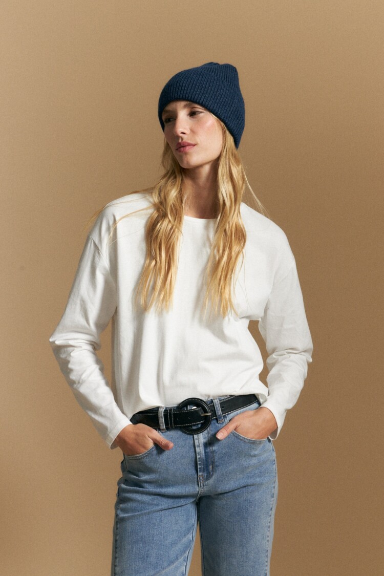 REMERA GRANT Blanco
