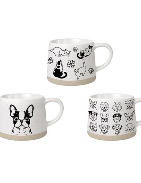 MUG GLOBO 360 ML BICOLOR PETS MUG GLOBO 360 ML BICOLOR PETS