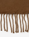 Bufandas Bufanda Con Flecos - Marron Camel