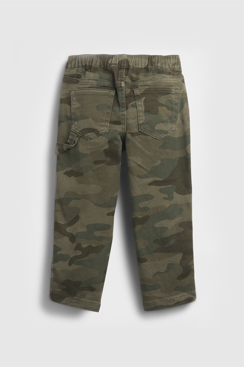 Jean Baggy Toddler Niño Black Camo
