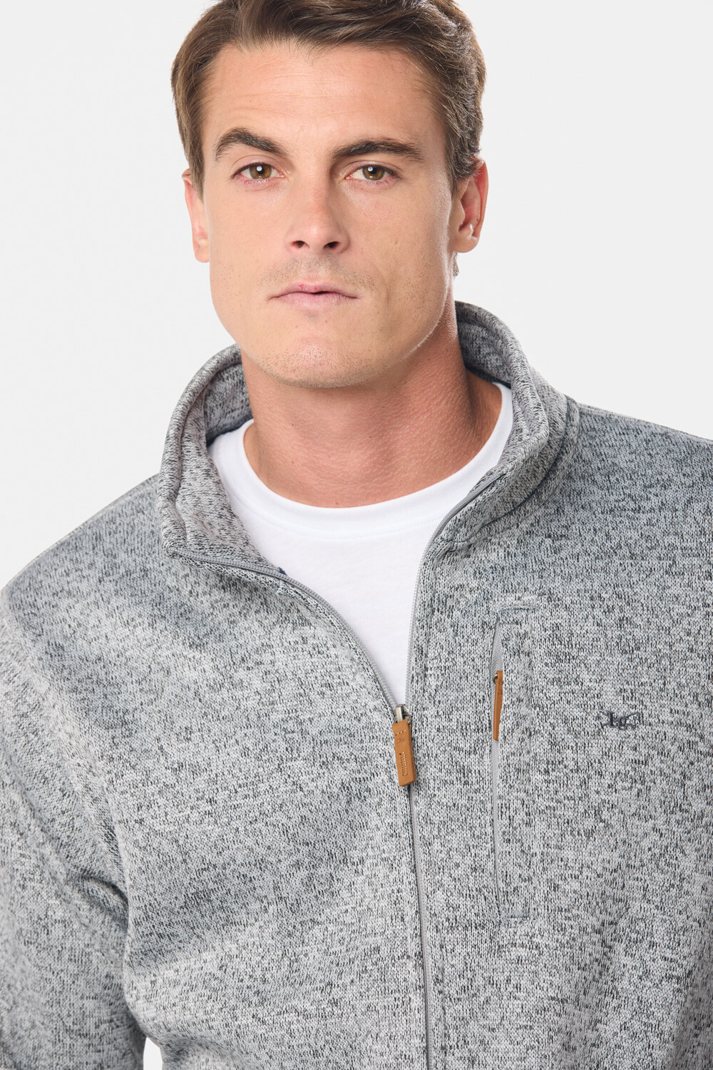 CAMPERA FELPA ESPECIAL Gris