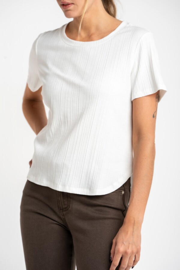 Remera Algodón Crudo