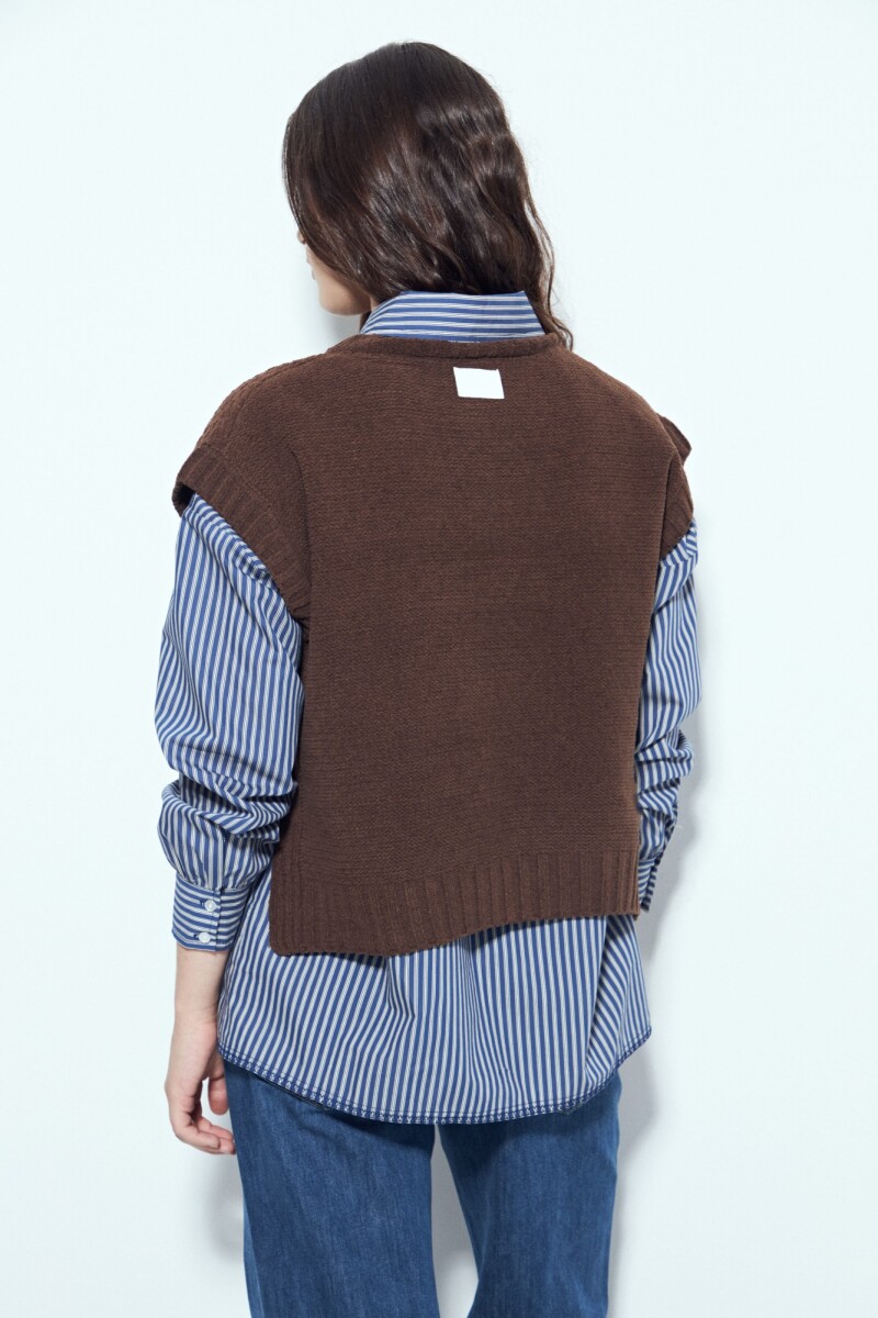 CHALECO ALCALA Chocolate