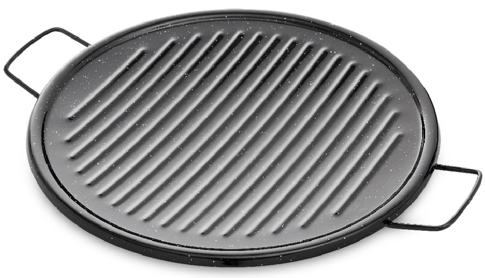 Plancha Redonda Esmaltada /Asador Grill Vaello Campos 36 cm – Cocina Tradicional y Resistencia Garantizada 