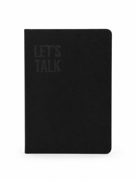 LIBRETA A5 NOTAS NEGRO