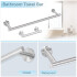 Set De Accesorios Para Baño Juego 16 Piezas Acero Inoxidable IMBACK Color Plateado Set De Accesorios Para Baño Juego 16 Piezas Acero Inoxidable IMBACK Color Plateado