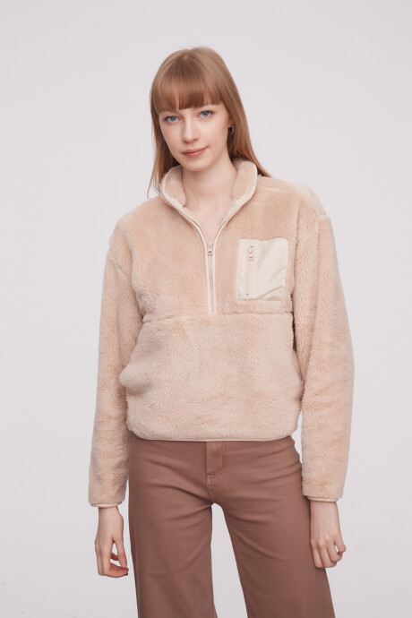 Buzo Zanicchi Beige Claro
