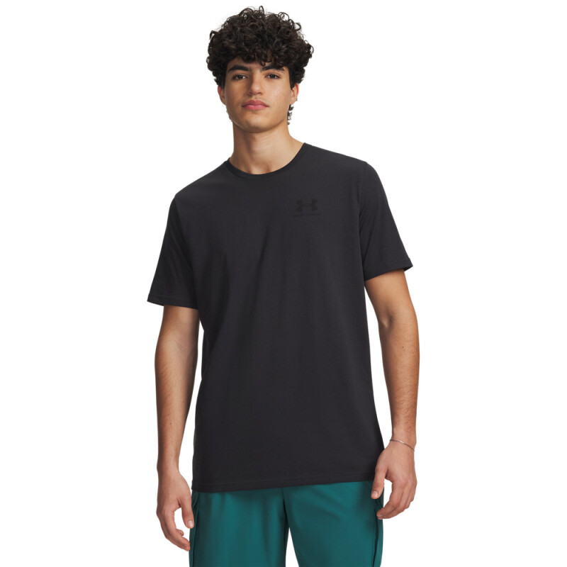 UA M SPORTSTYLE LC SS-GRN BLK-001