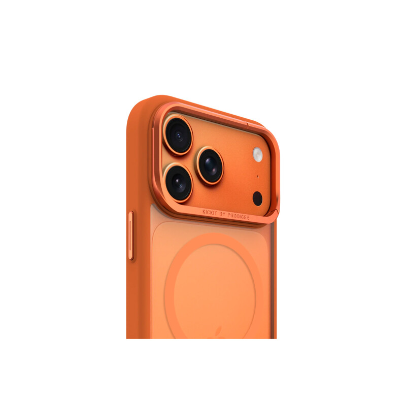 Protector Prodigee KickIt iPhone 17 Pro Max bordes color naranja Protector Prodigee Kickit Iphone 17 Pro Max Bordes Color Naranja