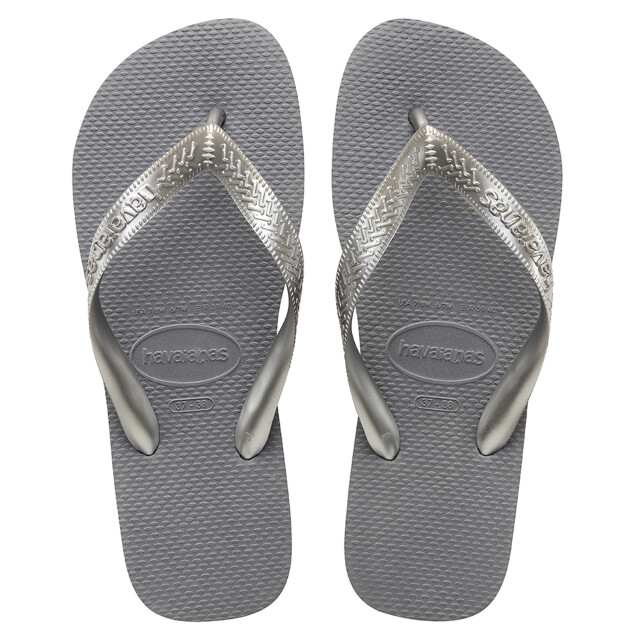 Ojota Unisex Havaianas Havaiana Top Gris Acero