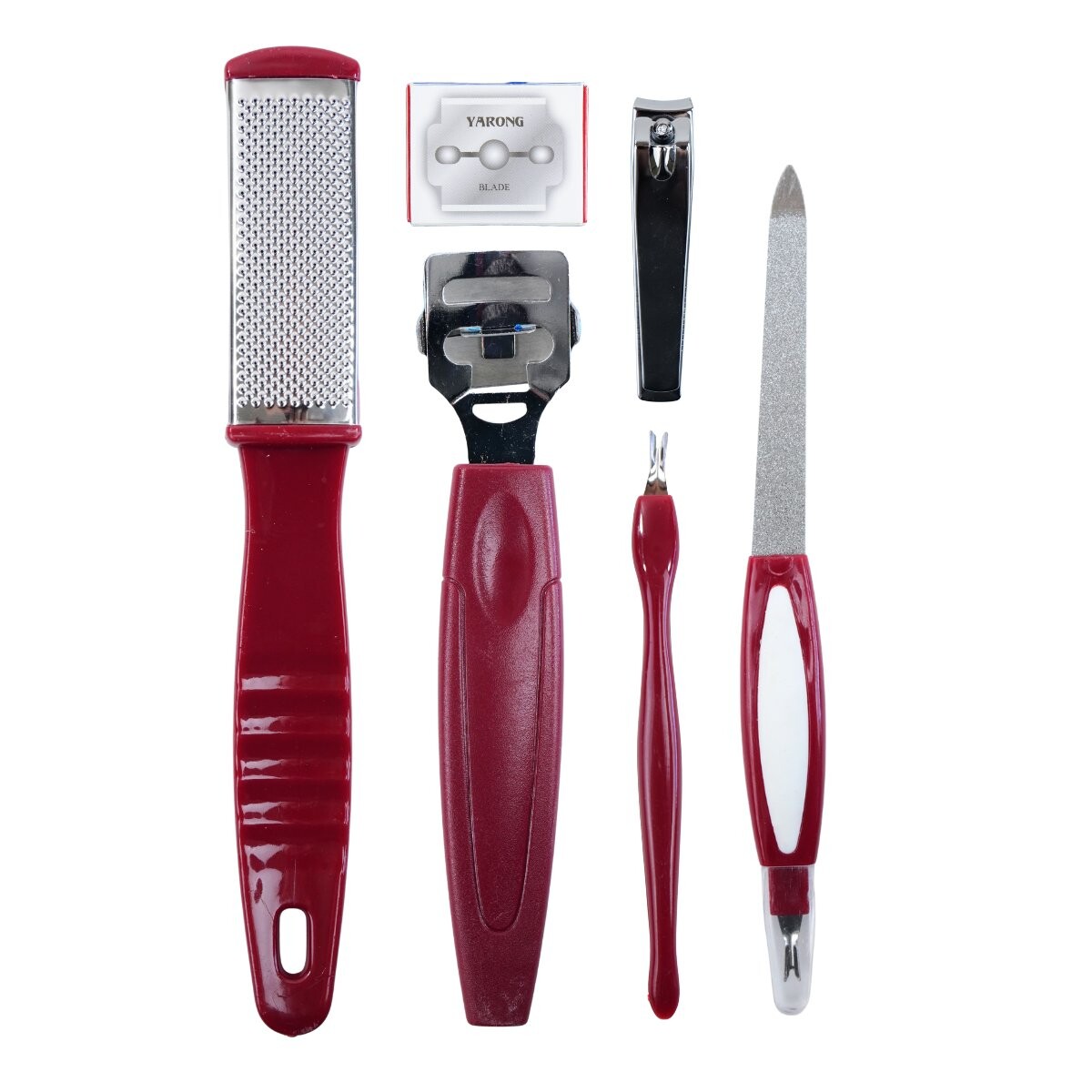 Set de pedicura 6 piezas 