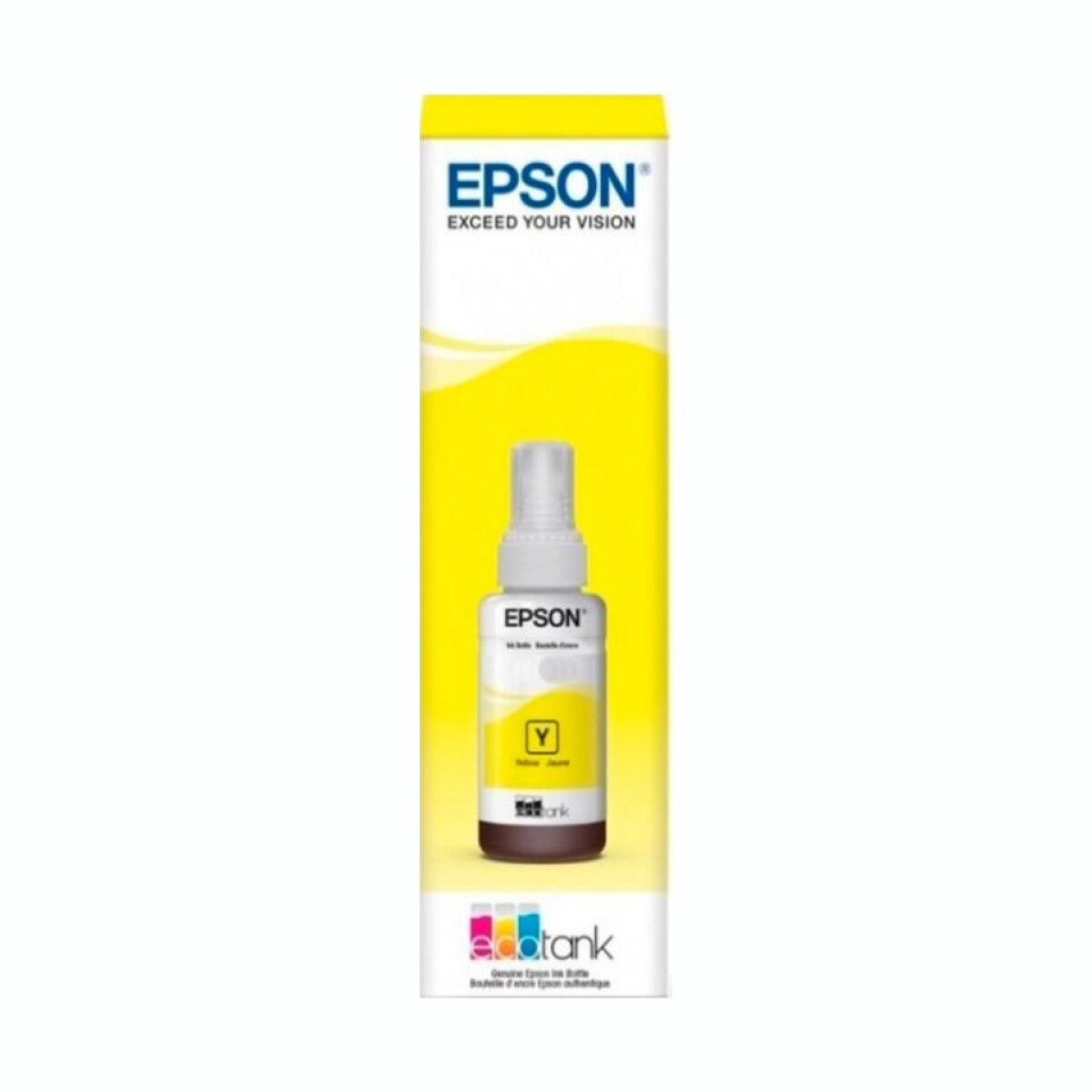 Botella De Tinta EPSON T504 Amarillo 70Ml 