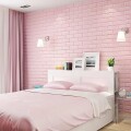 REVESTIMIENTO AUTO ADHESIVO 3D 70 X 77 CM X 3 MM - LADRILLO ROSADO X 10 REVESTIMIENTO AUTO ADHESIVO 3D 70 X 77 CM X 3 MM - LADRILLO ROSADO X 10