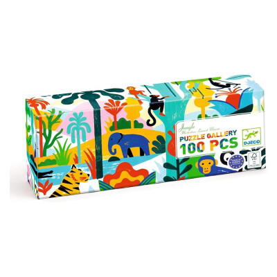 Puzzle Galería Jungle 100 piezas Djeco Puzzle Galería Jungle 100 piezas Djeco