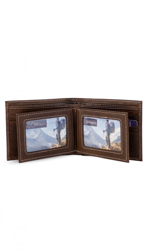 BILLETERA DE CUERO PLATÓN WHISKY