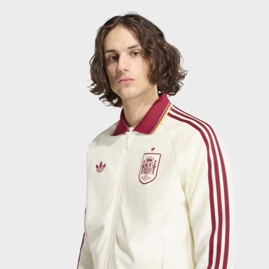 Campera Adidas Originals Segunda Equipación España Blanco