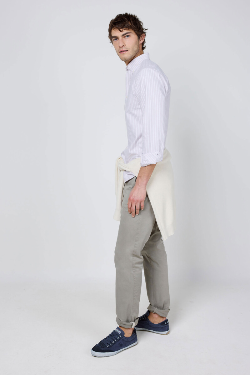 Camisa Oxford Butcher Rosa