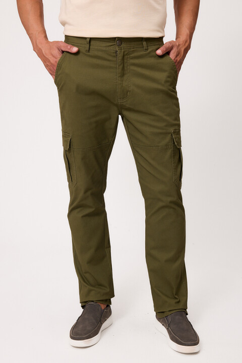 PANTALON DUOMO S27 POLANCO Militar