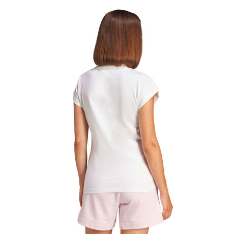 Remera Essentials Linear Tee De Mujer Blanco