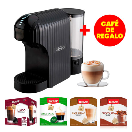 Cafetera Kassel KS-CM15 3 en 1 + Cápsulas 001