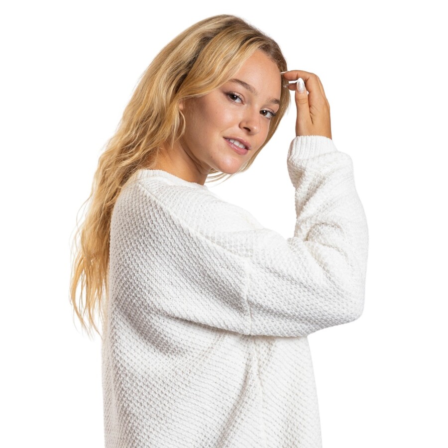 CHERRY SWEATER WHITE