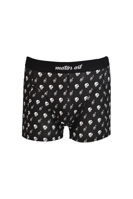 Boxer de algodón estampado con dise�o de Calaveras