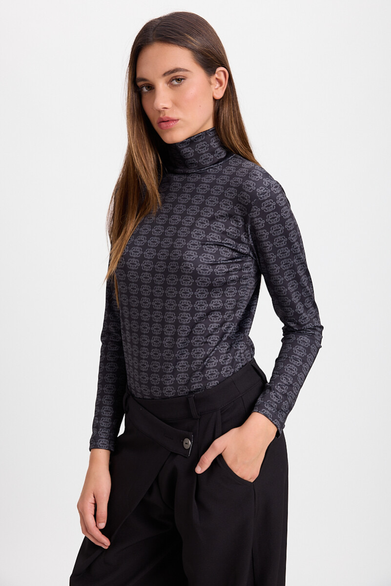 Polera Junno - Negro 