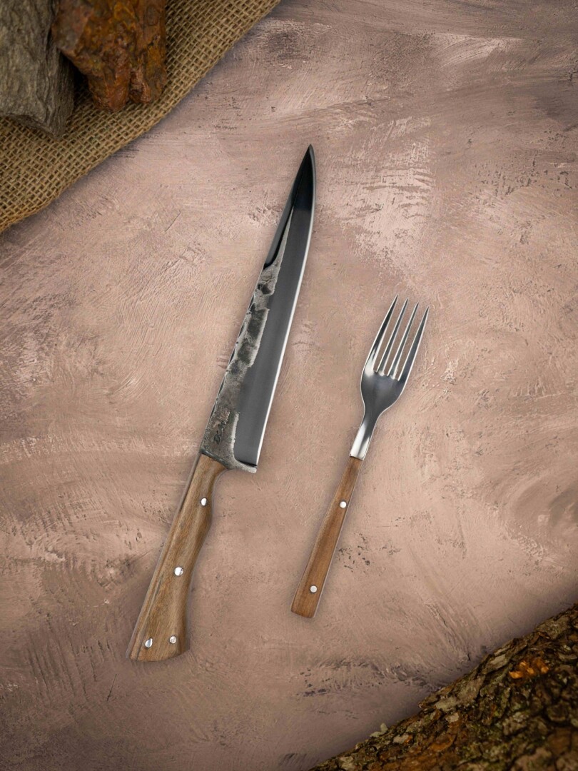 Juego de cuchillo y tenedor simple, Cabo D'Avila Juego de cuchillo y tenedor simple, Cabo D'Avila