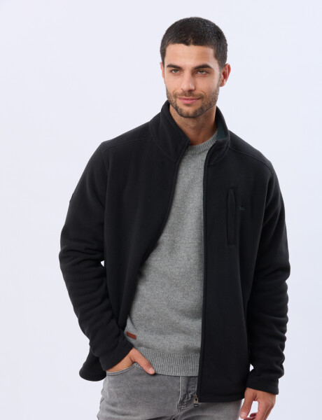 CAMPERA POLAR DE ABRIGO Negro