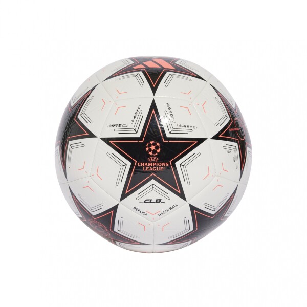 adidas PELOTA UCL CLUB 24/25 LEAGUE PHASE White / Black / Red
