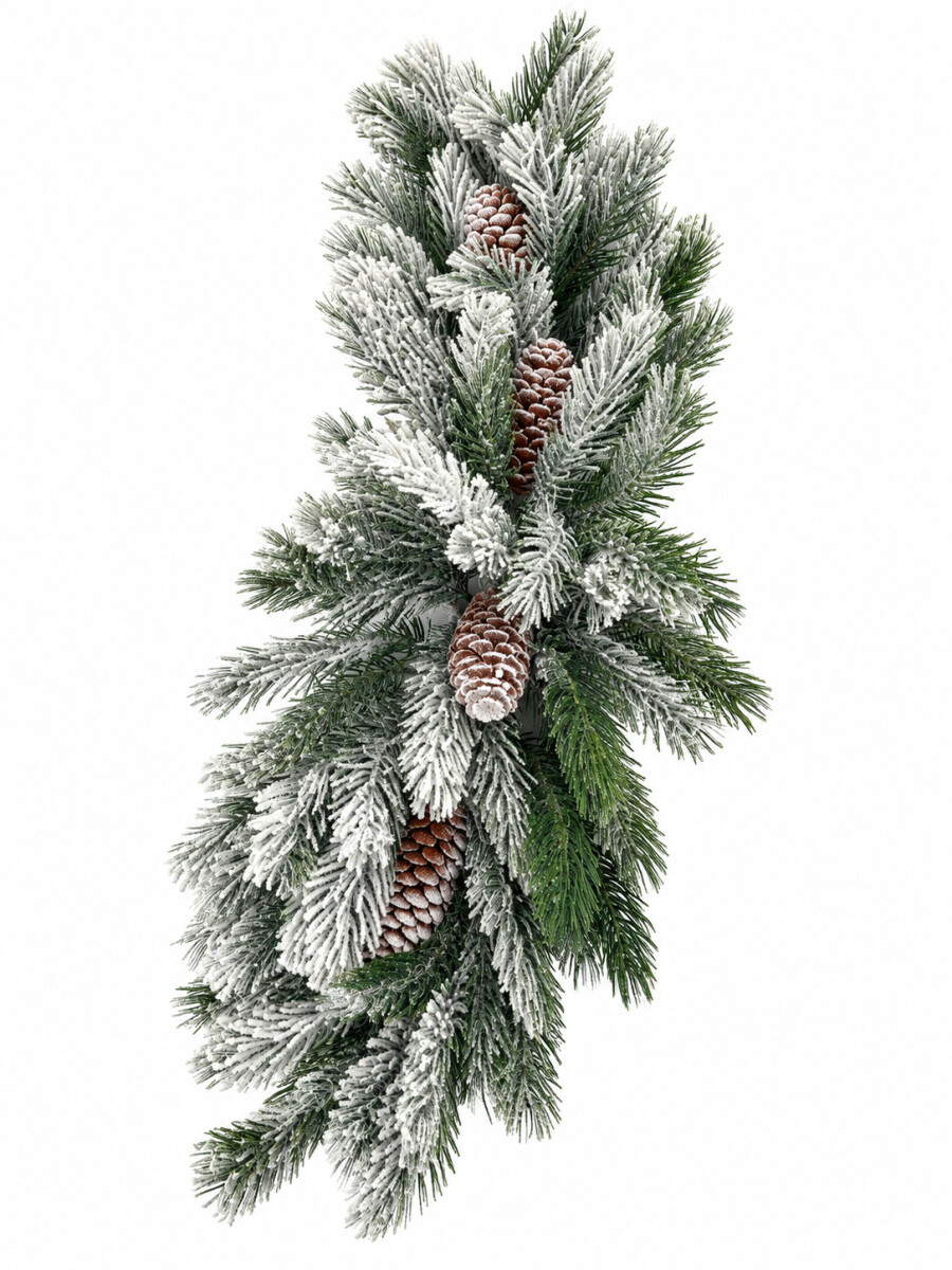 BOA DECORATIVA NORUEGA NEVADA - VERDE 