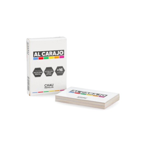 Juego de cartas Al Carajo Chau Pantallas 18+ Juego De Cartas Al Carajo Chau Pantallas 18+
